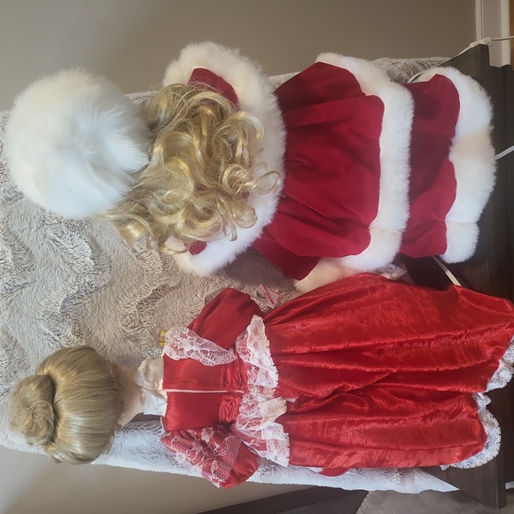 Christmas dolls, set of 2, Telco motion/animated - Picture 3 of 3